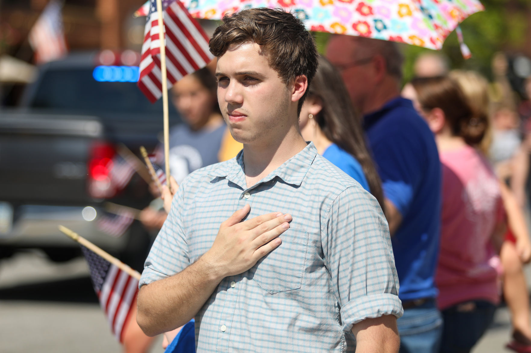 Funeral service for officer William Buechner